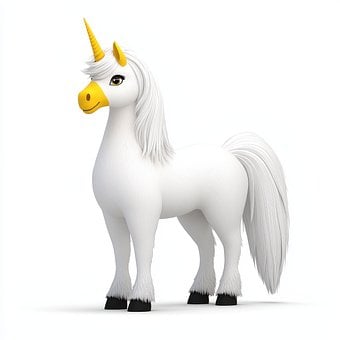 Free Unicorn White illustration and picture