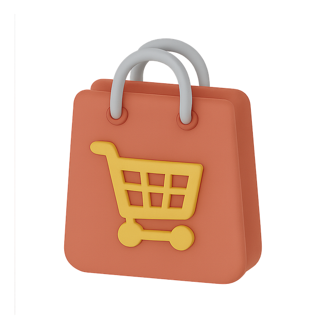 Shopping, Sacola De Compras, Carrinho
