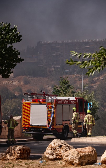Free Firefighters Fire photo and picture