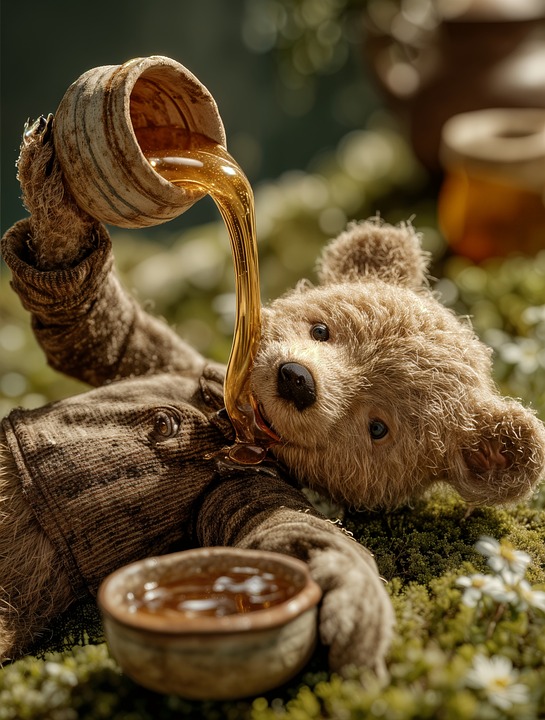 Download Bear, Honey, Tender. Royalty-Free Stock Illustration Image ...