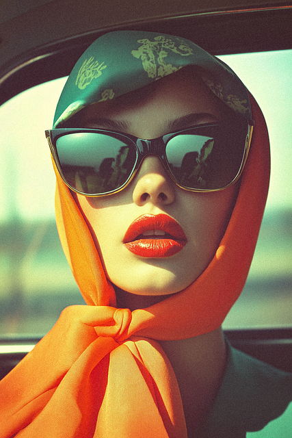 Free ai generated woman model illustration