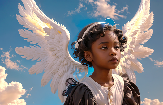 Free Child Angel Angel illustration and picture