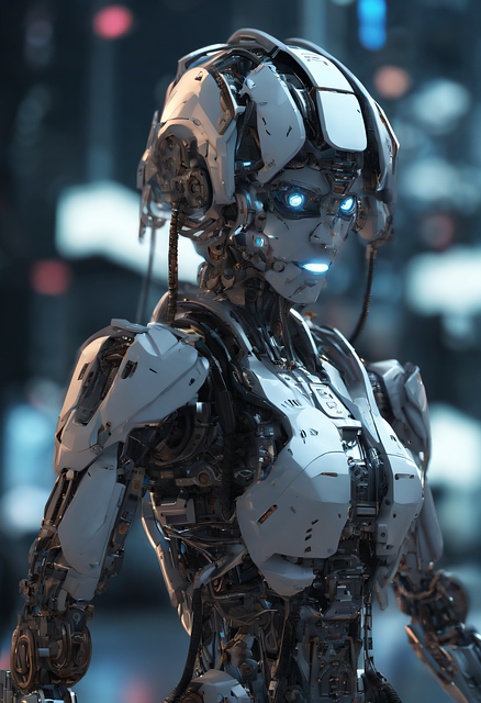 Free Robot Woman Robot illustration and picture