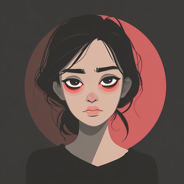 Free digital art portrait illustration