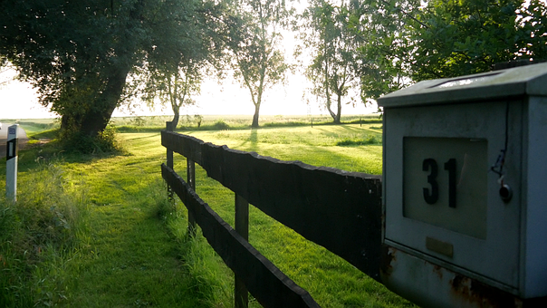 Landschaft, Grüne Natur, Holzzaun