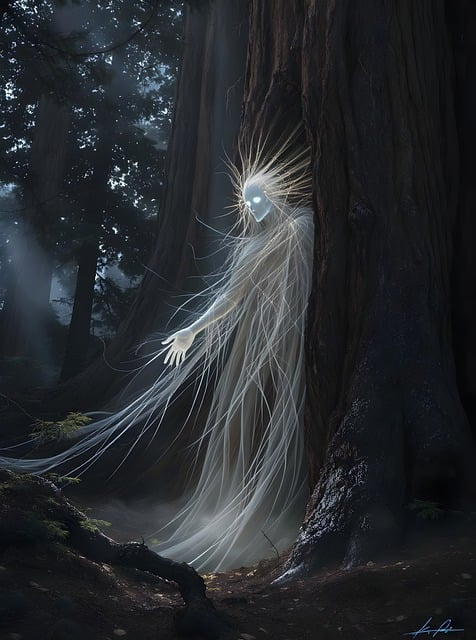 Free ai generated tree spirit illustration