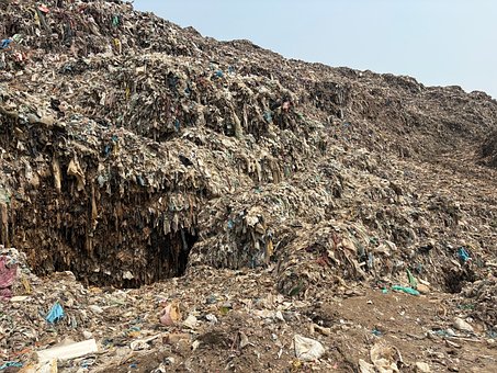 Deponie, Müll, Plastik, Verschmutzung