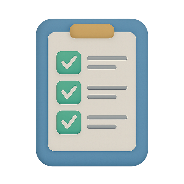 Free ai generated checklist to-do list illustration