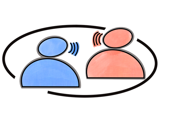 Free communication talk people illustration