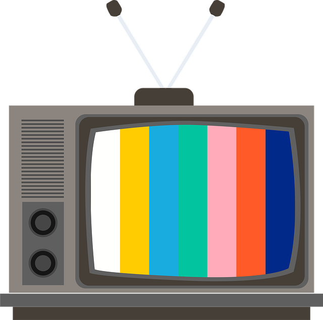 Fernsehen, Fernseher, Gebäude