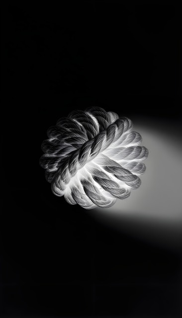 Seil, Knoten, Ball, Licht, Lichter