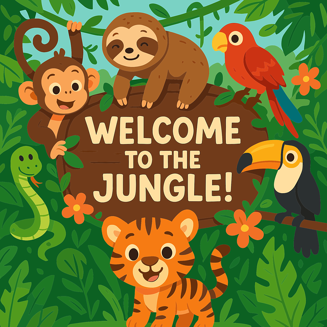 Free Jungle Tropics vector and picture