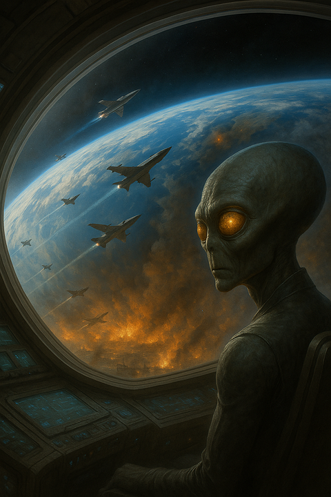Download Action Pose, Adventure, Alien. Royalty-Free Stock Illustration ...