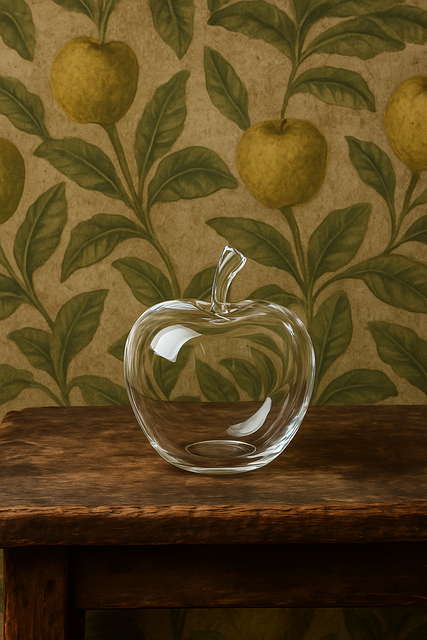 Apfel, Glas, Kreativ, Lebensmittel