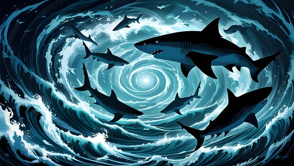 Hai, Natur, Fische, Unterwasser, Meer