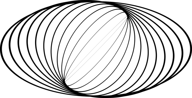 Oval, Abstract, Decorativ, Înflori