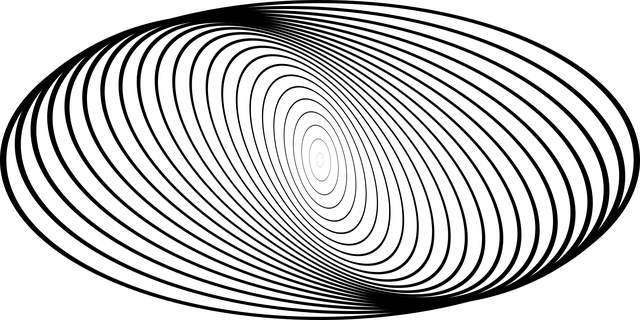 Oval, Abstract, Decorativ, Înflori