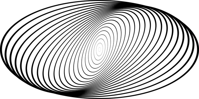 Oval, Abstract, Decorativ, Înflori