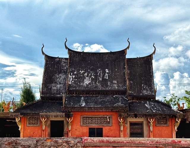 Pagoda, Baclieu, Vietnam, Ghoshitaram