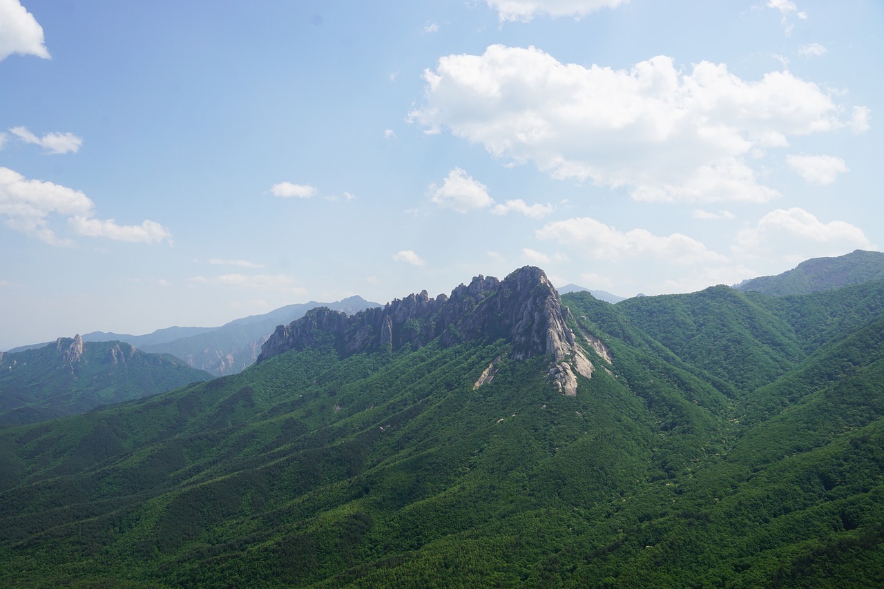 Roca De Ulsanbawi Monte Seolark - Foto gratis en Pixabay