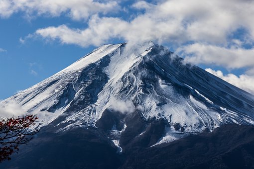 Free Snow-Capped Mount Fuji Magnificent photo and picture