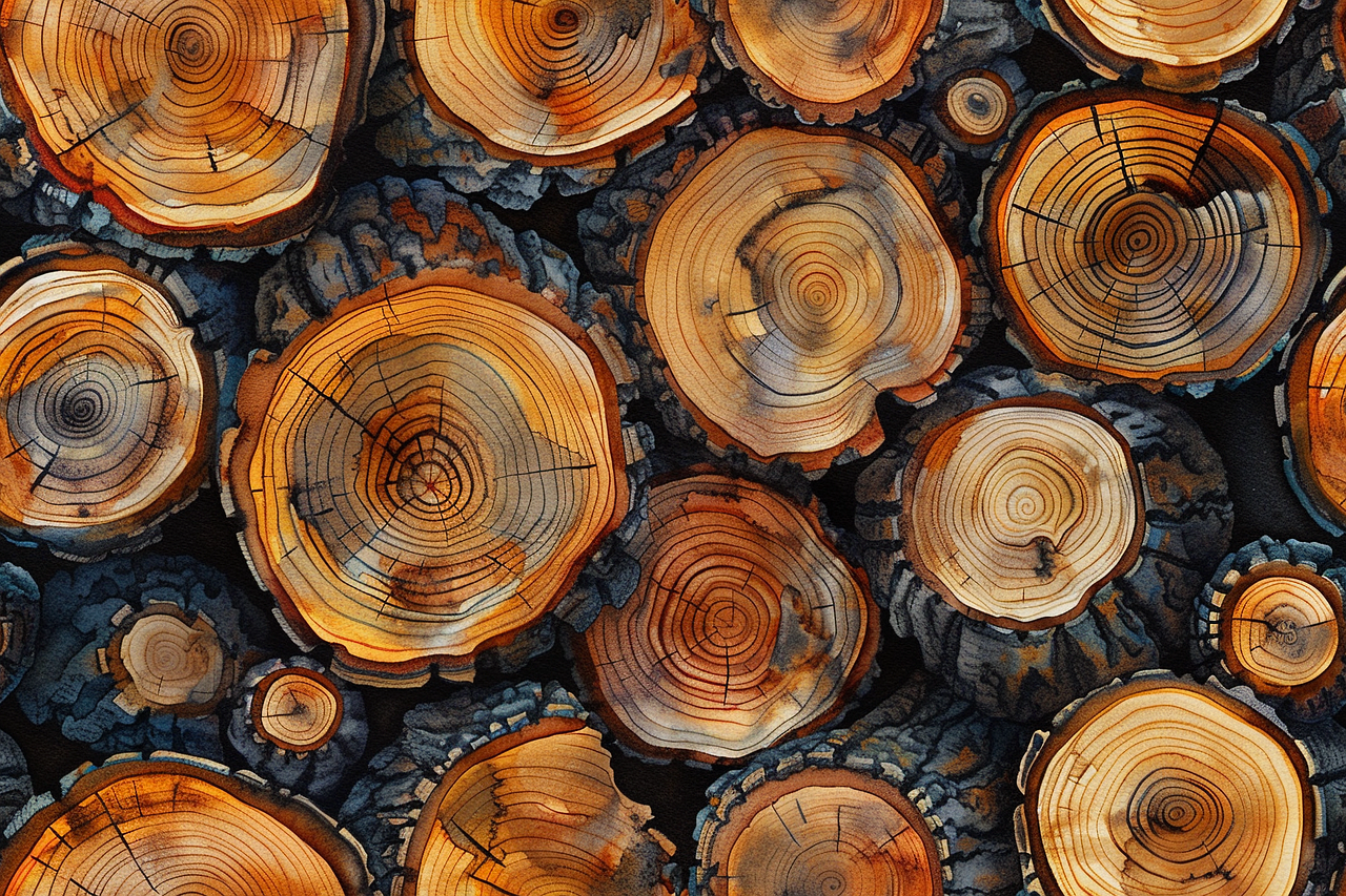 Ai产生的 木头 树 - Pixabay上的免费图片