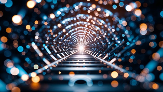 Free ai generated tunnel portal illustration