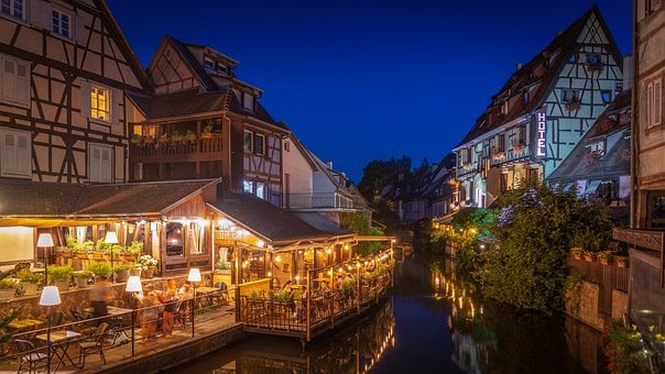 Francia, Colmar, Europa, Alsacia, Ciudad