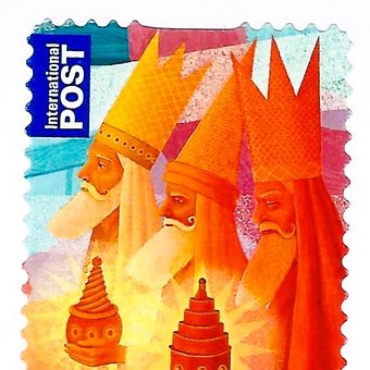 Free Stamp The Three Kings photo and picture