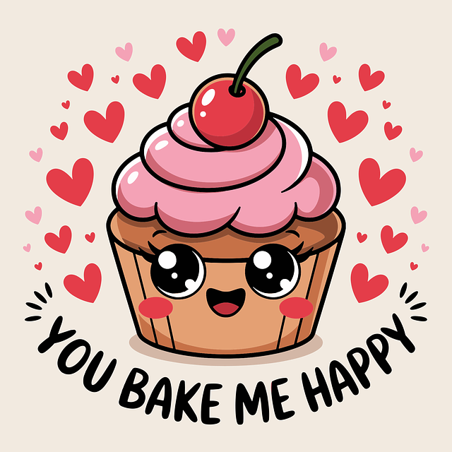 Free ai generated cake cupcake vector