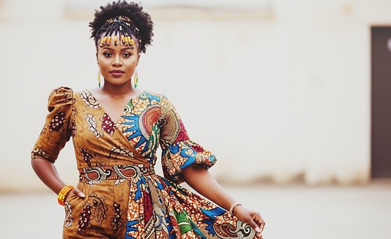 Belleza, Estilo, Casual, Africano