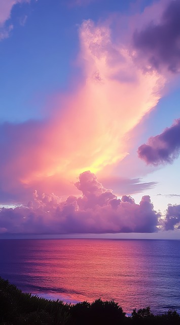 Ai Generiert, Sonnenuntergang, Meer