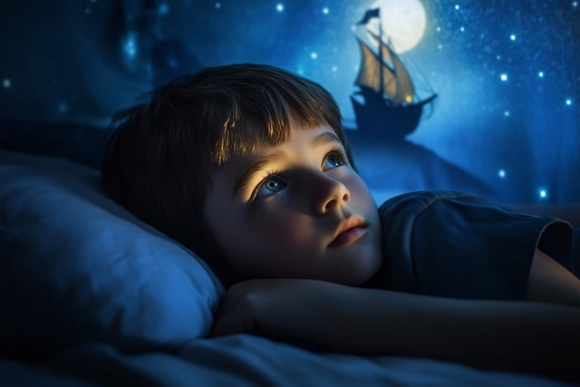 Free ai generated boy child illustration