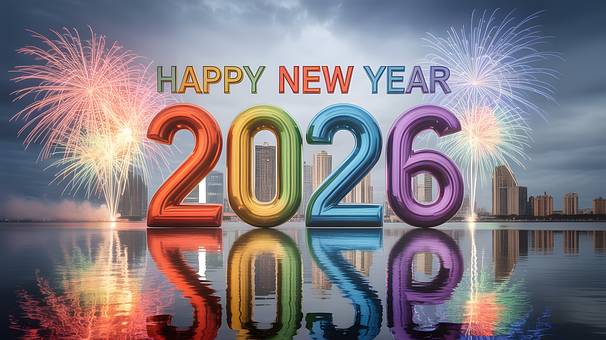 Free Ai Generated Happy New Year illustration and picture