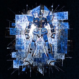 Gundam, Roboter, Anime, Fantasie