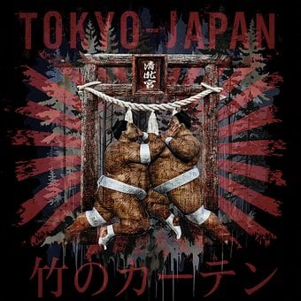 Japan, Tokio, Sumo, Ringer, Sport