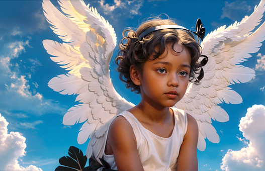 Free Angel Child Beautiful Angel illustration and picture