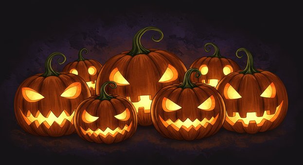 Halloween, Græskar, Jack-O'-Lanterne