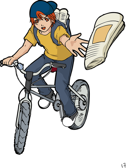 Anime, Tegnefilm, Newsboy, Gutt, Barn