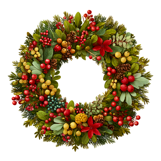 Kranz, Weihnachten, Natur, Dekoration