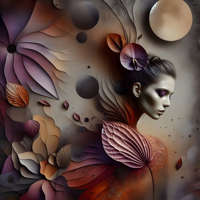 Surrealistische Vrouw, Volle Maan