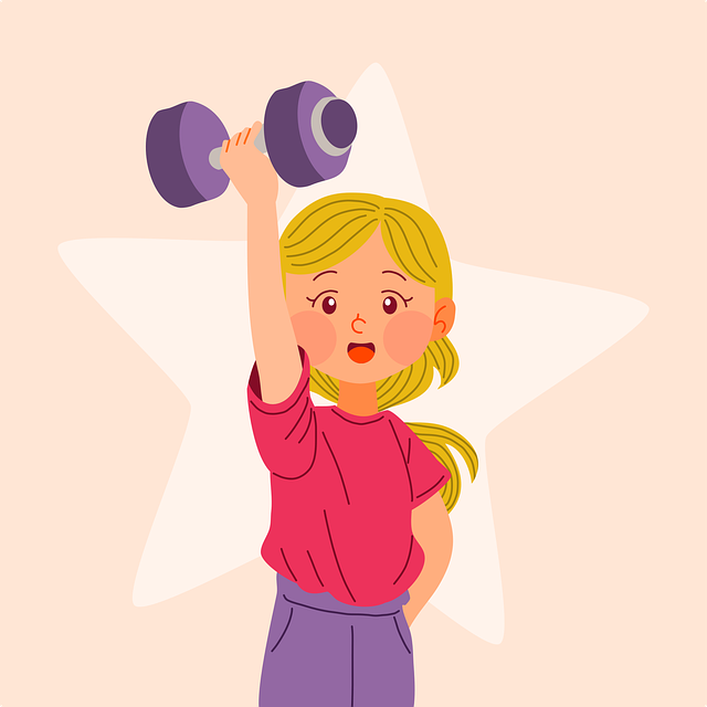 Free girl fitness gym vector