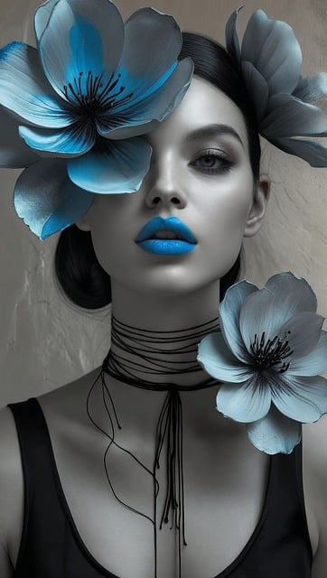 Free Women Flowers illustration and picture