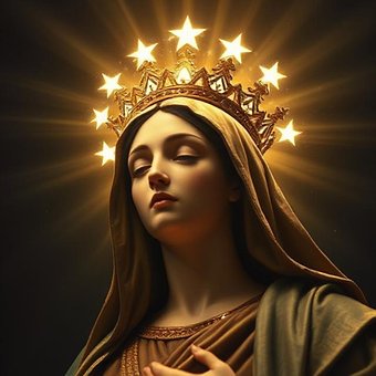 Free Blessed Mother Elizabeth illustration and picture