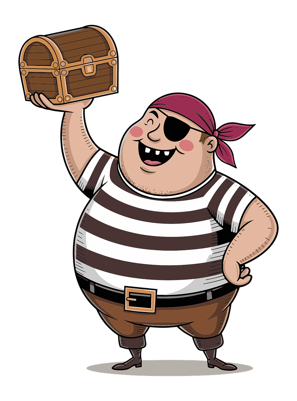 8-delige piratenset: koekjesvormpjes - België