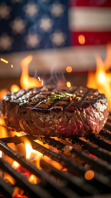 Free ai generated grilled steak illustration