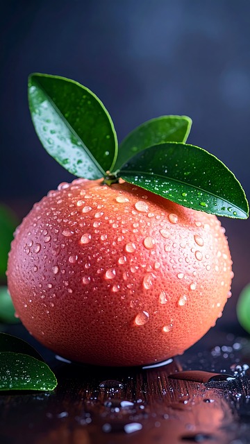 Free ai generated grapefruit fruit illustration