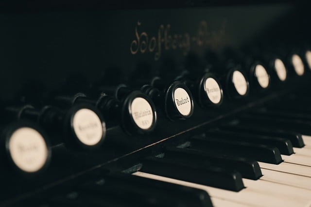 Piano, Música, Chaves, Vintage
