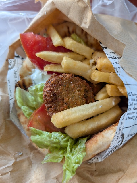 Free Sandwich Falafel photo and picture