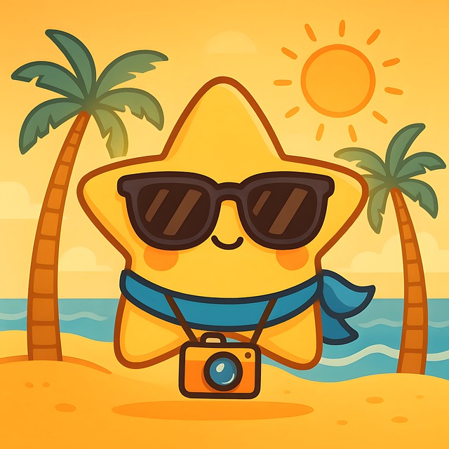 Free Star Beach illustration and picture